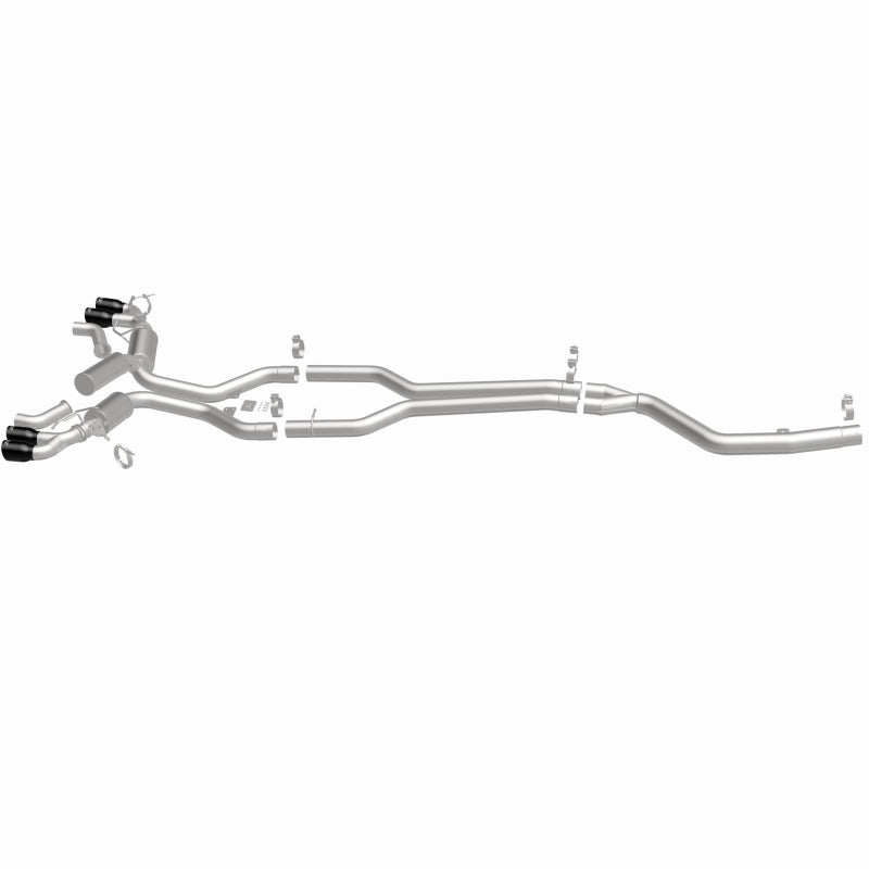 MagnaFlow BMW SPEQ Series Cat-Back Exhaust System Black Chrome