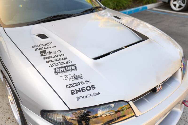 GReddy DRY CARBON 400R TYPE HOOD R33