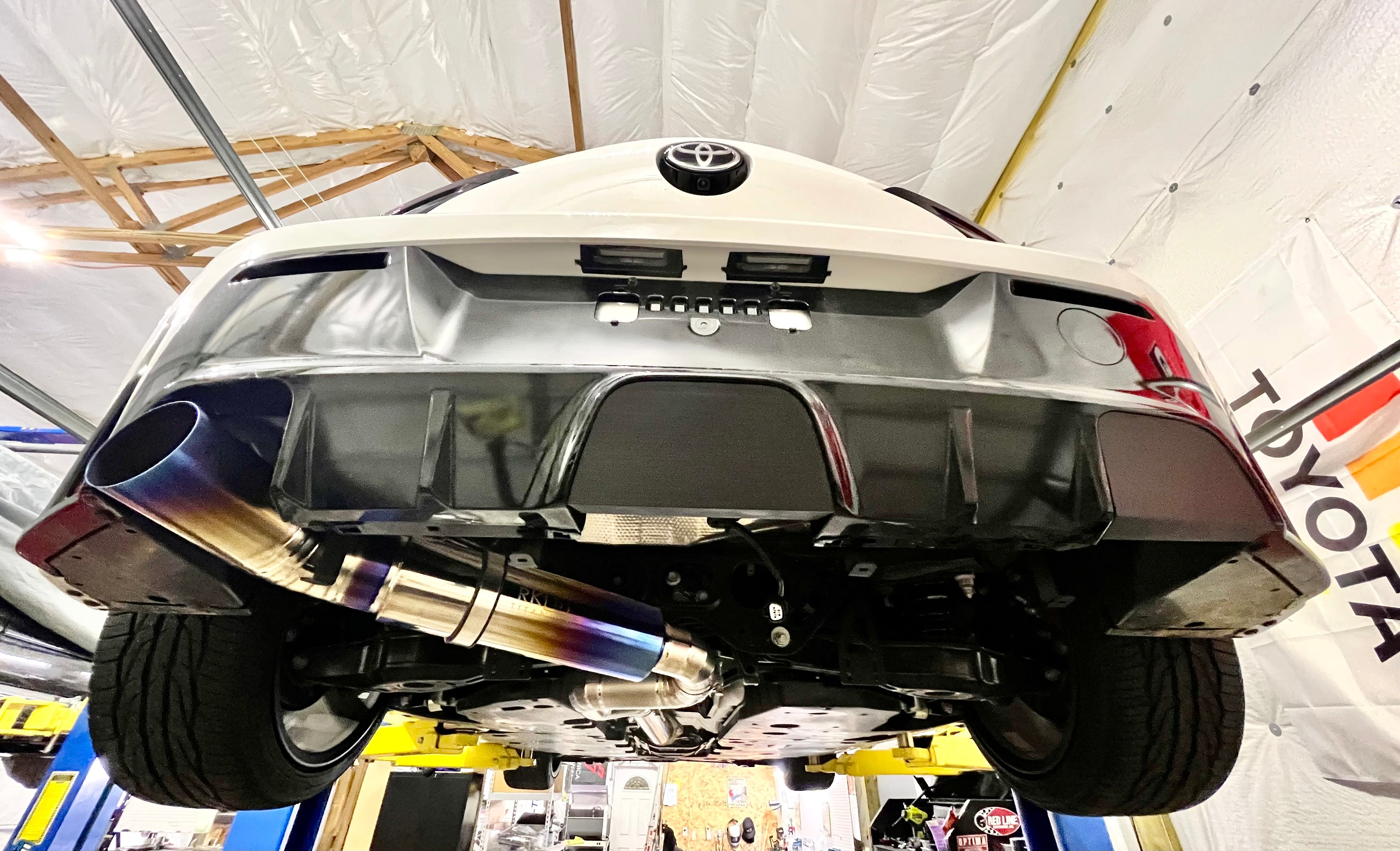 RK Titanium GRC Signature Drivers Exit Exhaust