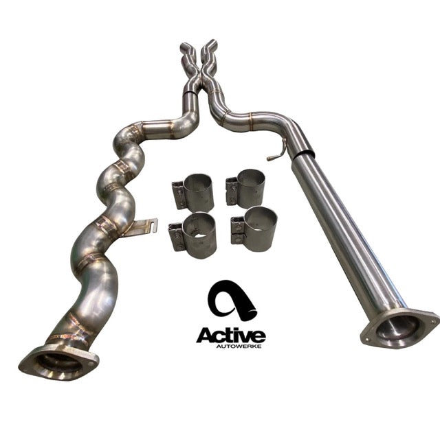 Active Autowerke G87 M2 Signature Equal Length mid-pipe - Gen 2 Equal Length Midpipe only