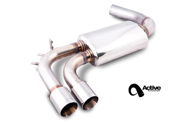 Active Autowerke BMW F22/F30/F32 228I/328I/428 Signature Exhaust - F30 328i/428i, Brushed Tips