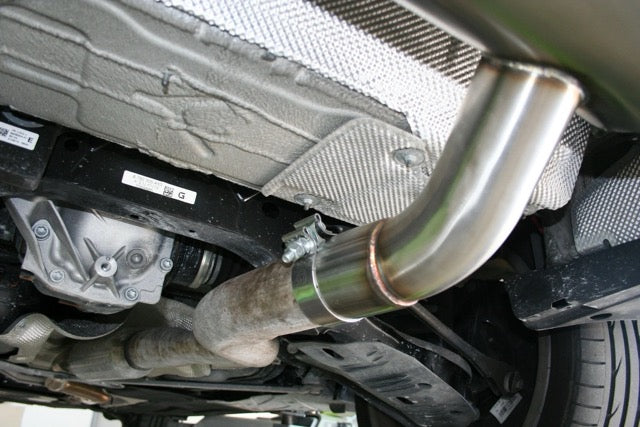Active Autowerke F3X 335i | 435i Performance Valved Rear Exhaust GEN 2 - BMW F3x 335i Rear Exhaust with brushed tips