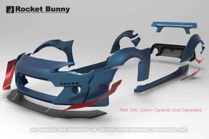 GReddy 13+ Scion FR-S Version 2 Greddy X Rocket Bunny 86 Aero Rear Duck Tail Wing Only