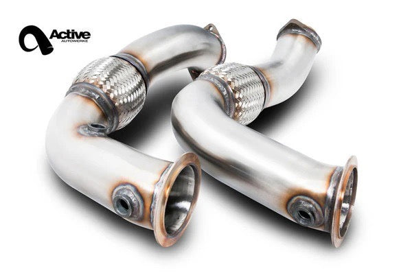 Active Autowerke BMW S63 Downpipes | Flange - From 2010 to 2012