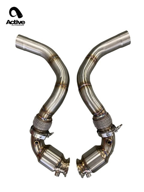 Active Autowerke F90 M5/M8 X5M/X6M GESI Catted Downpipes