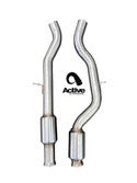 Active Autowerke Connecting pipes for F8X BMW M3 & M4 Equal Length w resonated pipes