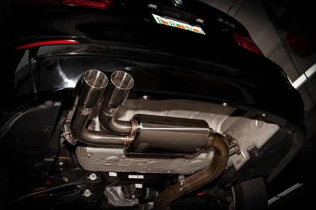 Active Autowerke BMW F22/F30/F32 228I/328I/428 Signature Exhaust - F22 228i, Brushed Tips