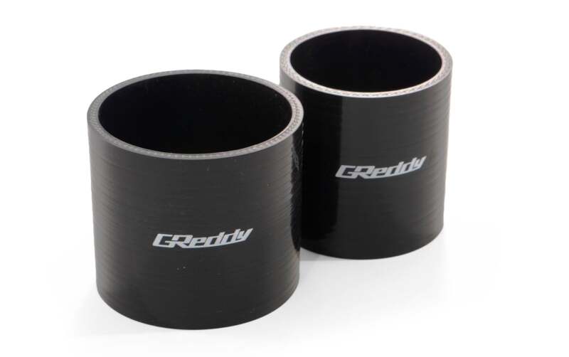 GReddy 60mm x 70mm Silicone Straight Hose - Black
