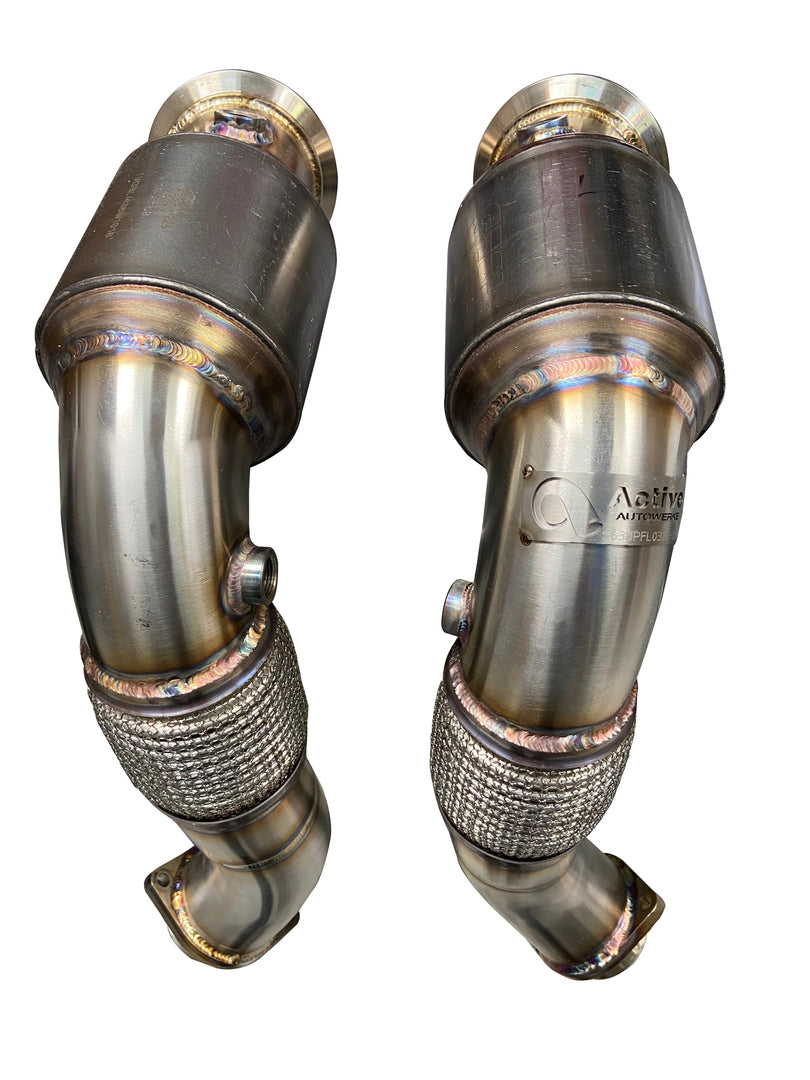 Active Autowerke F10/F12/F13 M5/M6 GESI Catted Downpipes