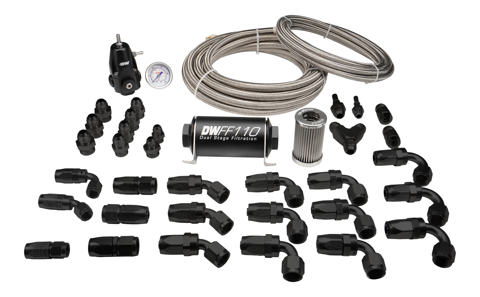 DeatschWerks Return Plumbing Kit – Toyota Supra A90 / BMW M3/M4 (G8X)