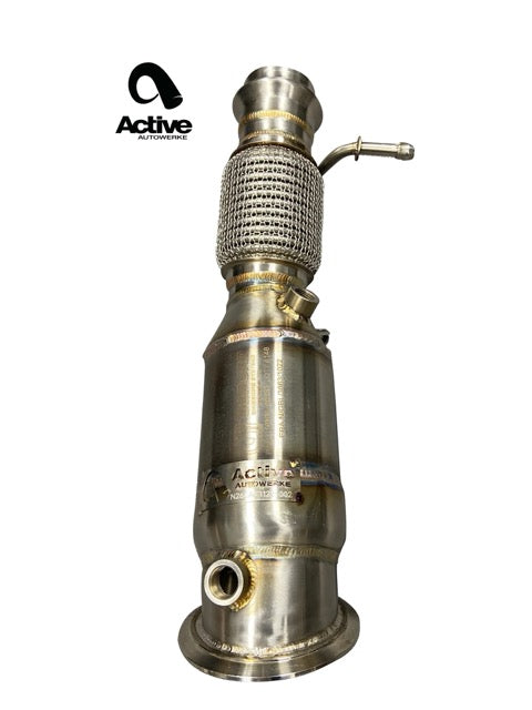 Active Autowerke BMW N26 F3X M228i 328i 428i GESI Catted Downpipe - N26 catted downpipe only