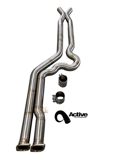 Active Autowerke X3M / X4M Signature Equal Length mid-pipe - Gen 2 Mid-pipe only
