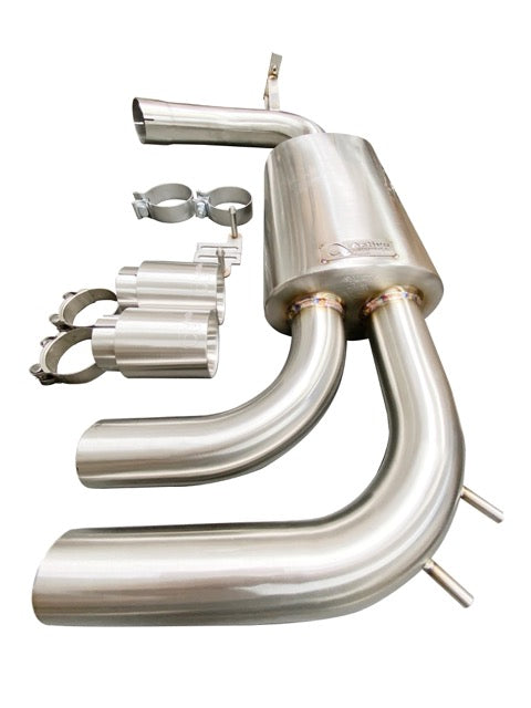 Active Autowerke BMW F22/F30/F32 228I/328I/428 Signature Exhaust - F22 228i, Brushed Tips