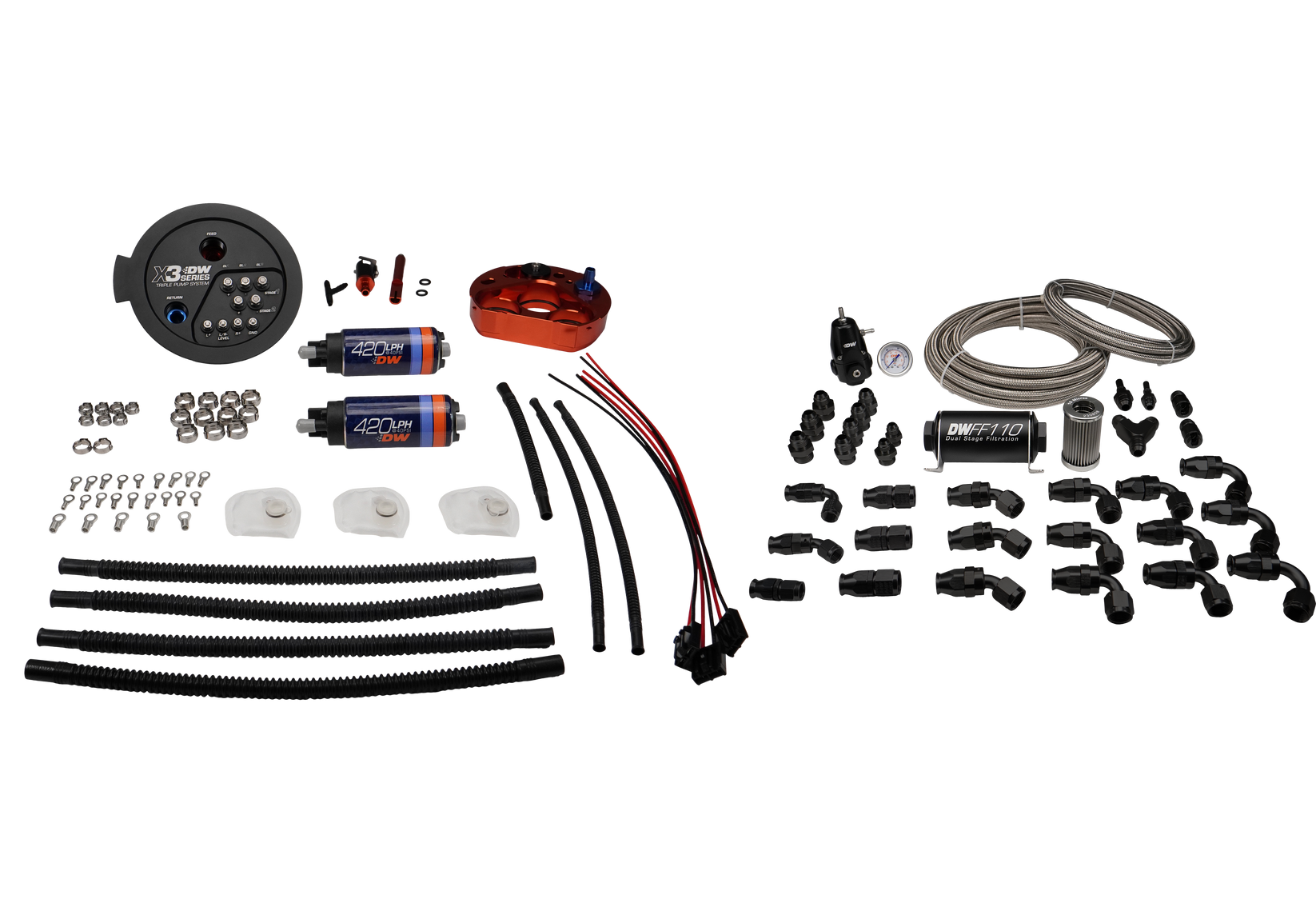 DeatschWerks Dual DW420 Fuel Pump Module w/ PTFE Return – Toyota Supra A90/A91 & BMW G8X M3/M4