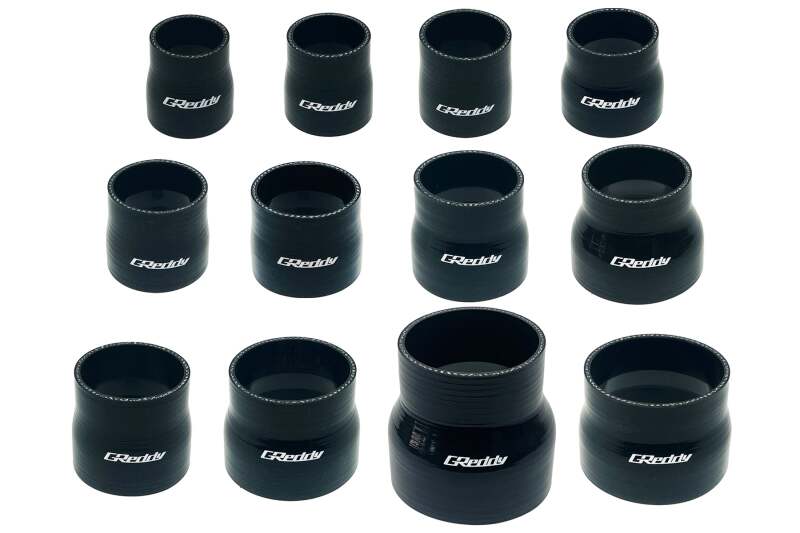 GReddy 54-60mm Silicone Reducer Hose - Black