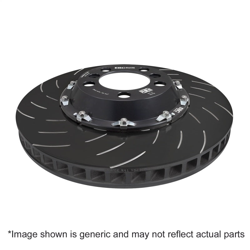 EBC Racing 00-07 BMW M3 E46 3.2L Front 355mm 2 Pc Rotor Replacement (Pair)