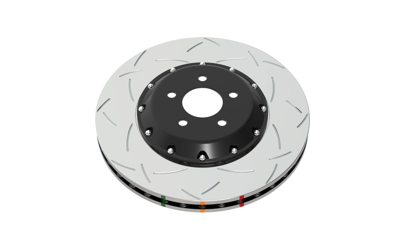 DBA 3-14 Chevy Corvette Z7 / Z51 Front Slotted 5000 Series T3 2 Pc Rotor Assembled w/ Black Hat