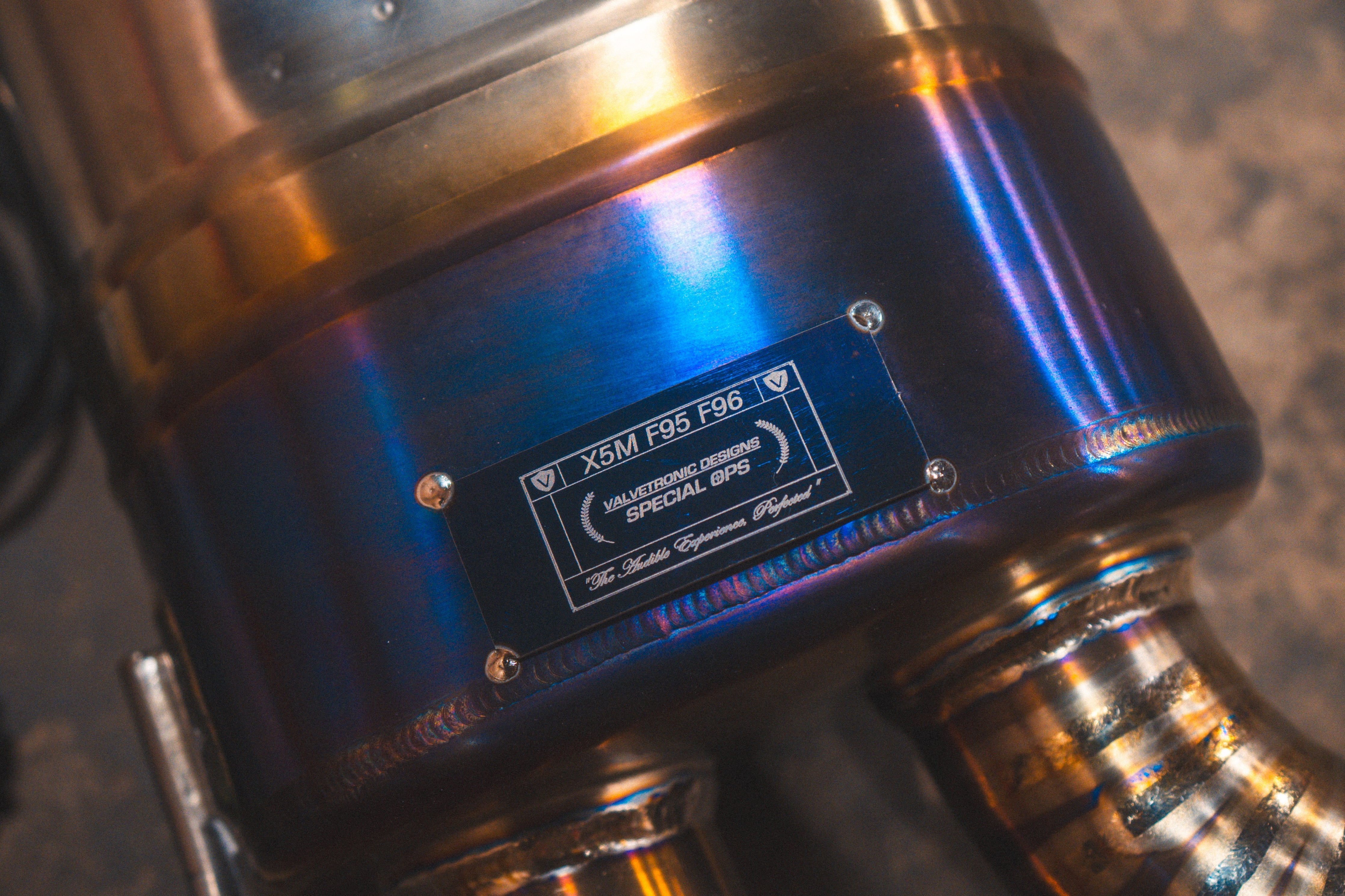 Valvetronic Designs BMW X5M / X6M F95 / F96 VALVED SPORT EXHAUST SYSTEM