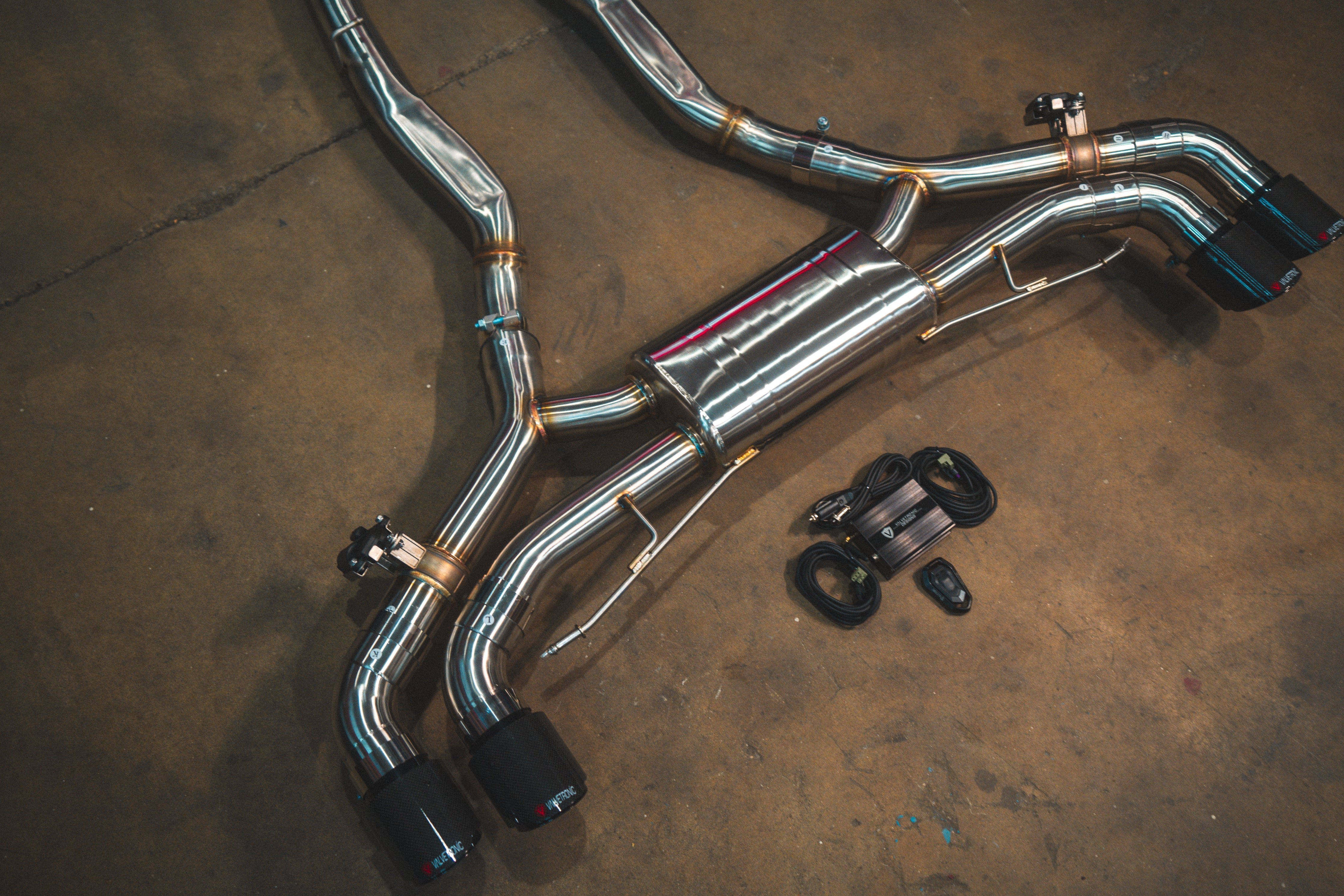 Valvetronic Designs BMW X5M / X6M F95 / F96 VALVED SPORT EXHAUST SYSTEM