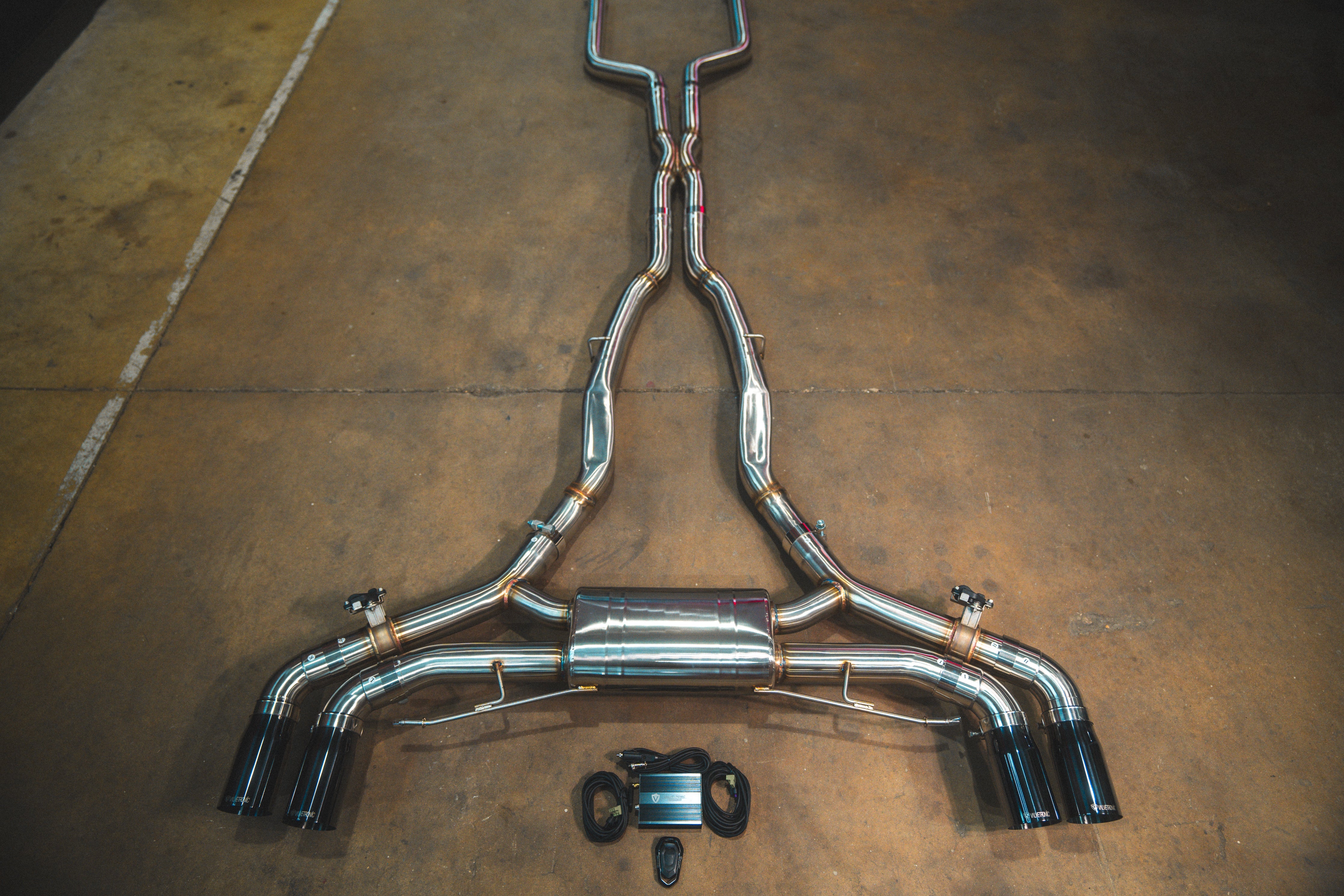 Valvetronic Designs BMW X5M / X6M F95 / F96 VALVED SPORT EXHAUST SYSTEM