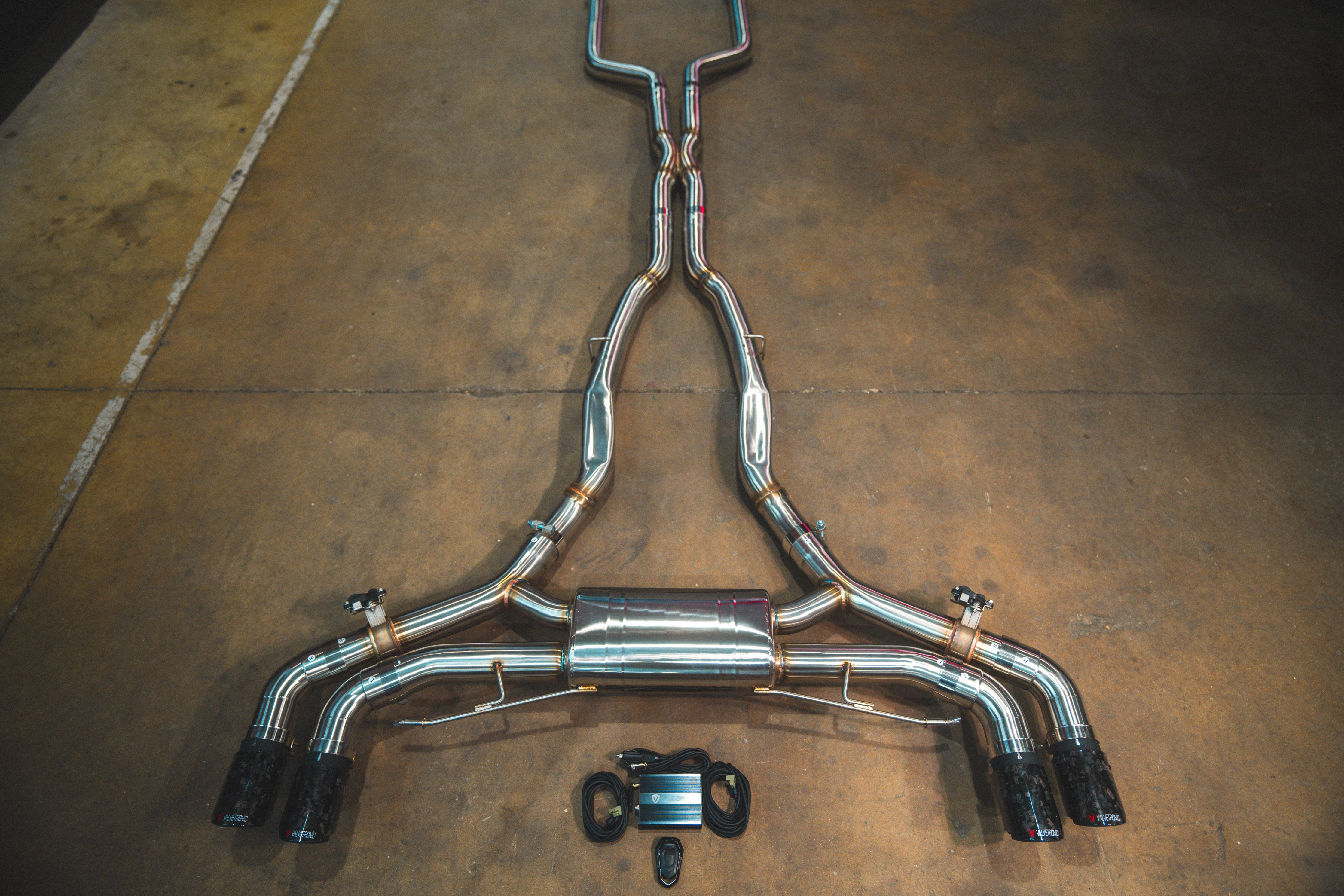 Valvetronic Designs BMW X5M / X6M F95 / F96 VALVED SPORT EXHAUST SYSTEM