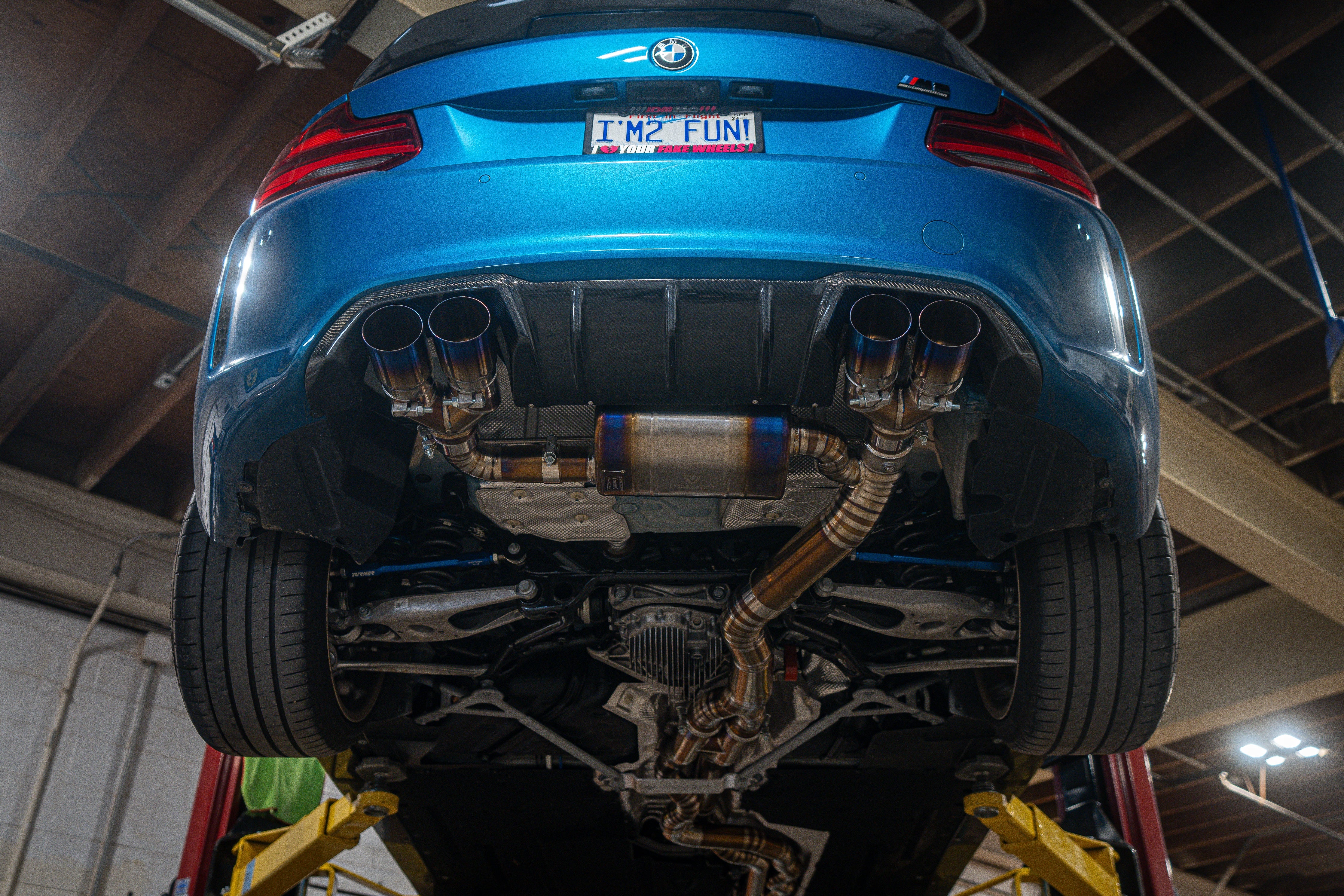Valvetronic Designs BMW F87 M2 Competition Equal Length Valved Sport Exhaust System