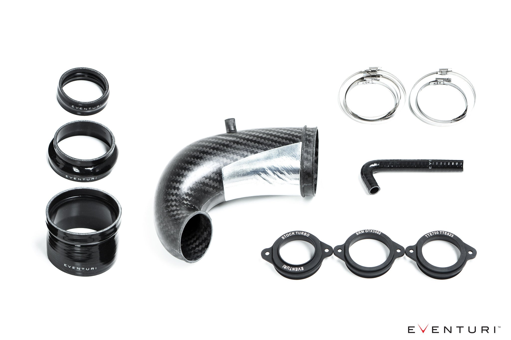 Eventuri Audi 8V RS3 / 8Y Non-US / 8S TTRS - LHD Carbon Turbo Inlet