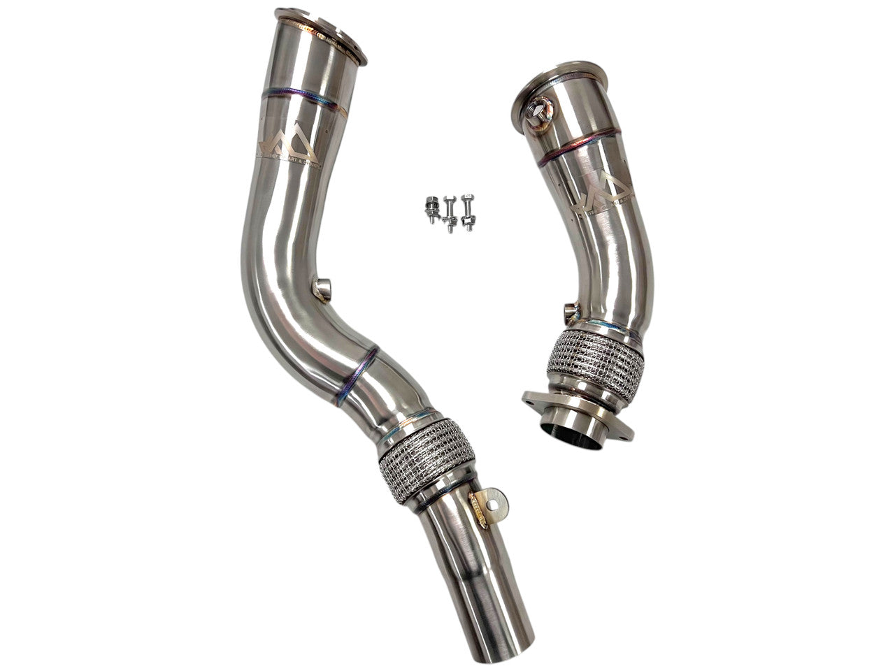 MAD S55 Downpipes M2C M3 M4 W/ Flex Section