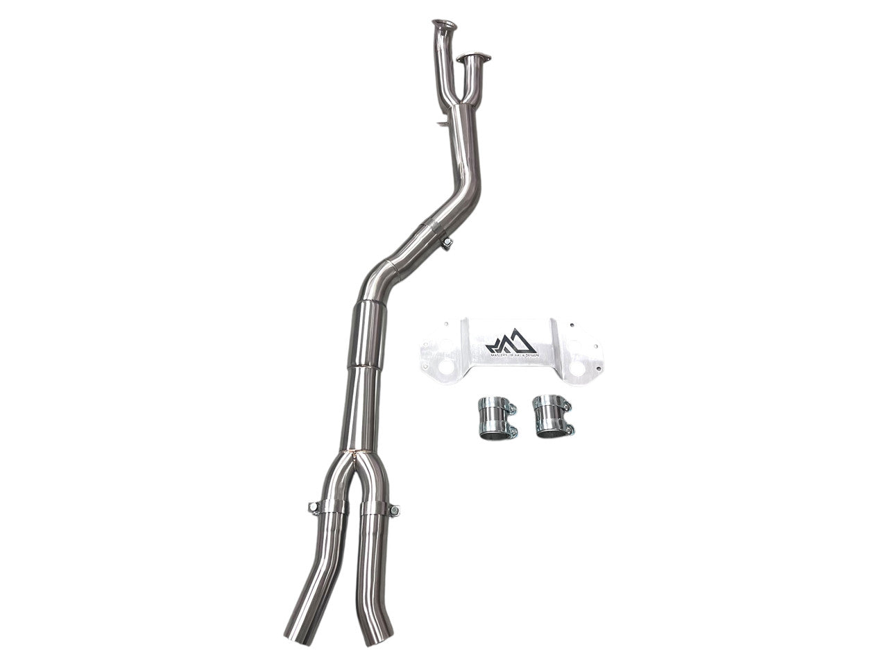MAD G8x M3 M4 S58 Resonated Single Midpipe (Brace Included)