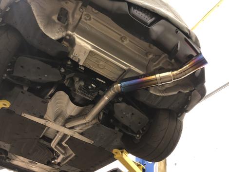 RK Titanium GR Supra Muffler Replacements (For RK Exhaust)