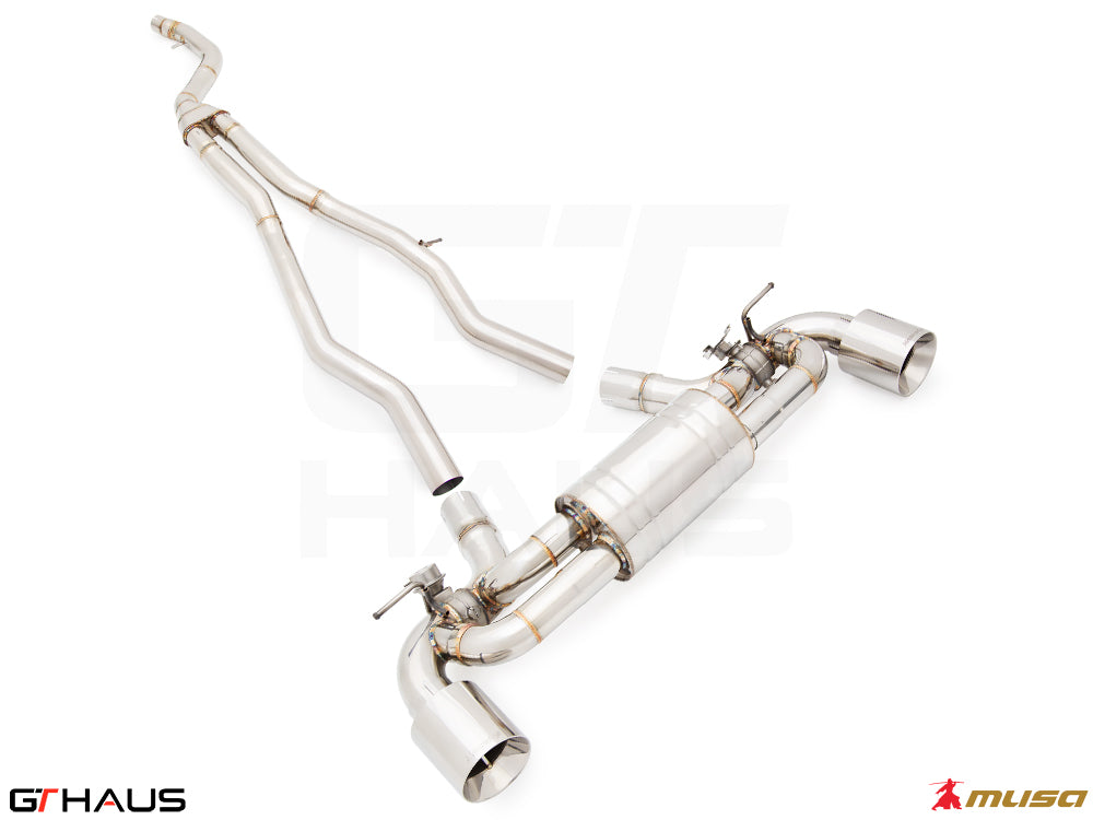 GT Haus GTC-OEC Cat-Back System for Toyota GR Supra A90/A91 (B58)