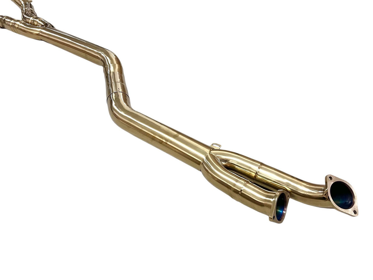 MAD G8x M3 M4 S58 Titanium Single Midpipe (Brace Included)