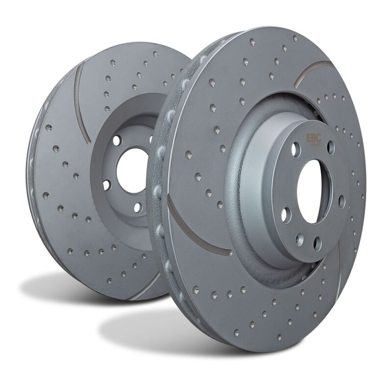 EBC 02 Cadillac Escalade 5.3 (Akebono rear caliper) GD Sport Front Rotors