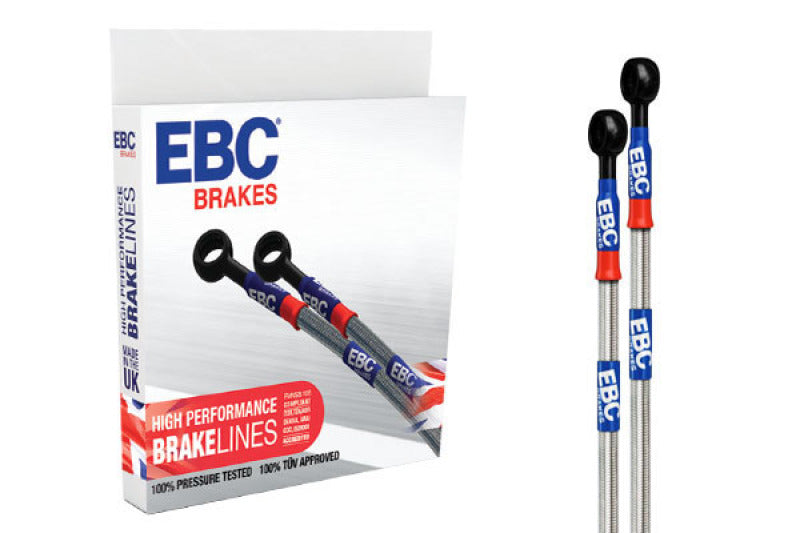 EBC 97-04 Chevrolet Corvette (C5) 5.7L Front & Rear Stainless Steel Brake Line Kit