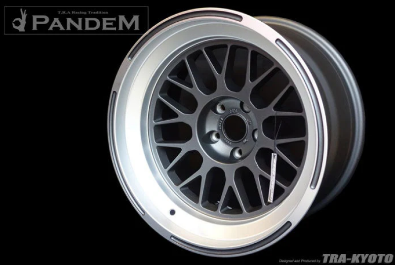 GReddy Pandem 6666 Wheels 18x11 -40 5-114.3 Gunmetal