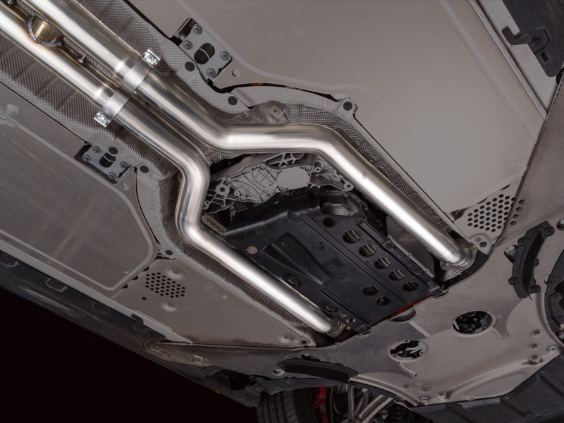 AWE BMW G90/G99 M5 Track Edition Catback Exhaust - Diamond Black Tips
