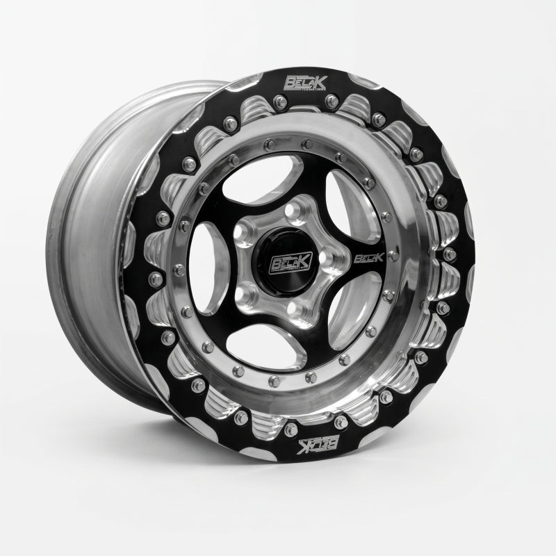 Belak 17x9.5 / 6.25in BS / 6x135mm BP / High Pad / Series 5 - Single Beadlock Wheel w/ Billet Lip