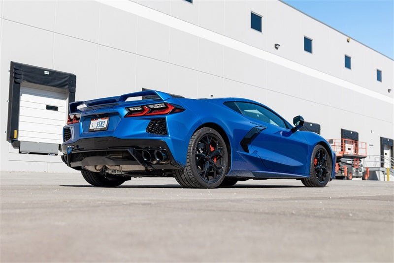 Corsa 20-26 Corvette C8 w/ Factory NPP Cat-Back 4.5in Pro-Series Tips - Black PVD