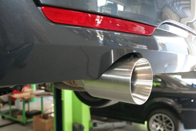 Active Autowerke F3X 335i | 435i Performance Valved Rear Exhaust GEN 2 - BMW F3x 335i Rear Exhaust with brushed tips