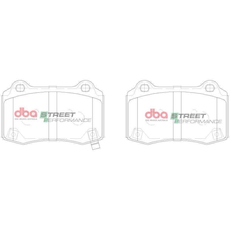 DBA 12-20 Chevrolet Camaro ZL1 6.2L Supercharged (G5/G6 )Rear SP Performance Brake Pads