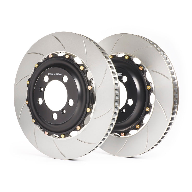 GiroDisc 08-15 Mercedes-Benz C63 (W204) Dimpled & Slotted Rear Rotors