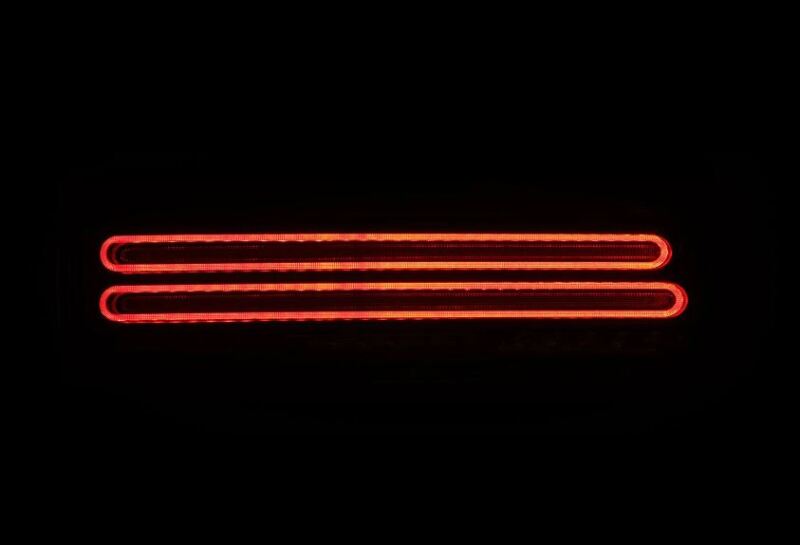 AlphaRex 23-25 Nissan Z Nova-Series Twin-Loop Style Prismatic LED Tail Lights - Black