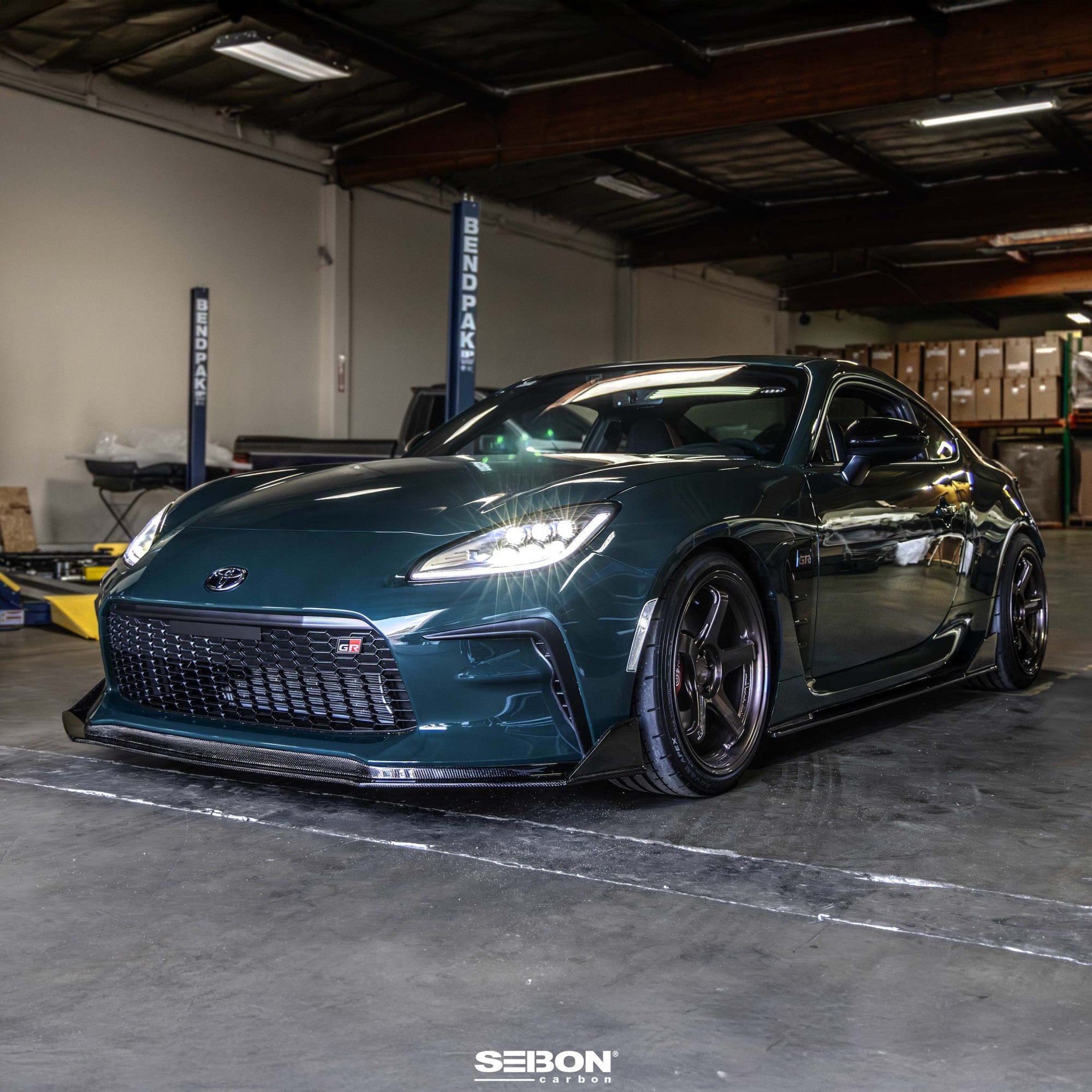 Seibon – MB-Style Carbon Fiber Front Lip – 2022+ Toyota GR86 / Subaru BRZ