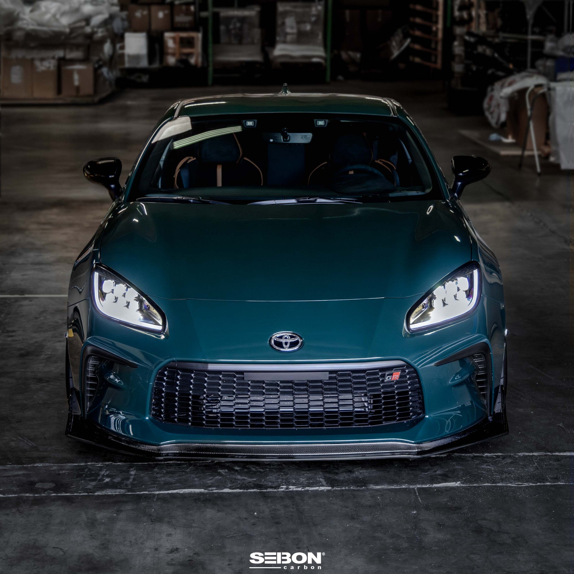 Seibon – MB-Style Carbon Fiber Front Lip – 2022+ Toyota GR86 / Subaru BRZ