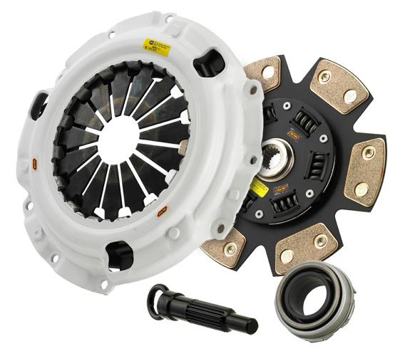 Clutch Masters 02-05 Subaru WRX 2.0L 242mm (2600#) FX400 Clutch Kit 6-Puck w/Steel Fly