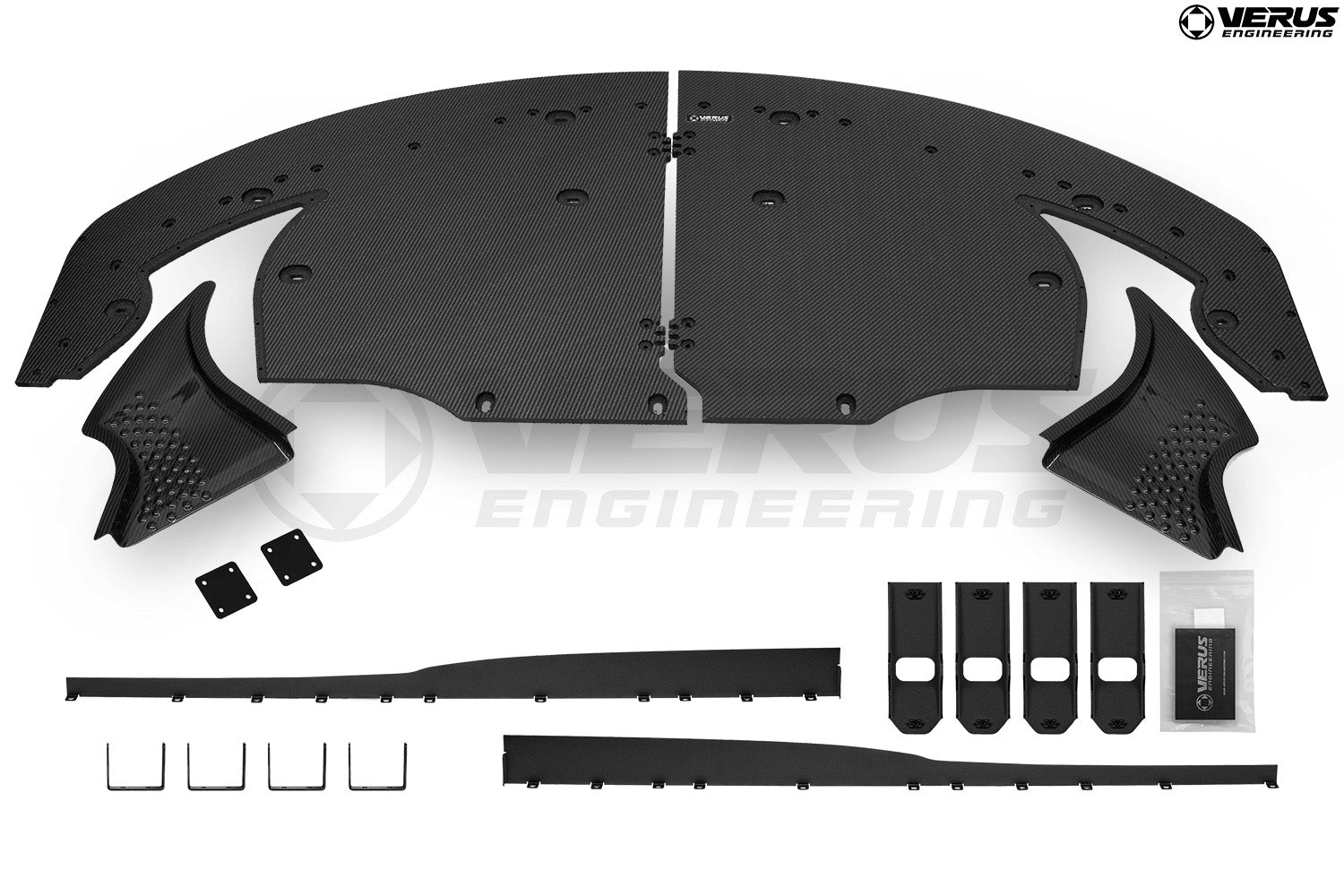 Verus Engineering High Downforce Front Splitter Kit (A90 Supra)