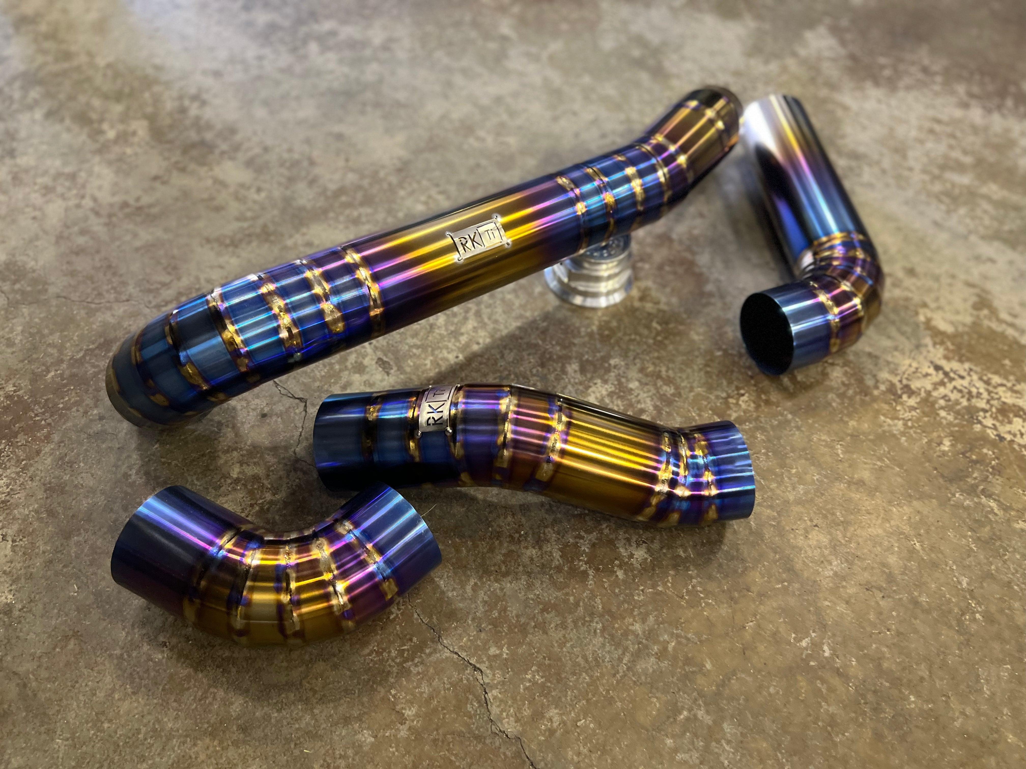 RK Titanium BMW G8X V2 Front Mount Intakes