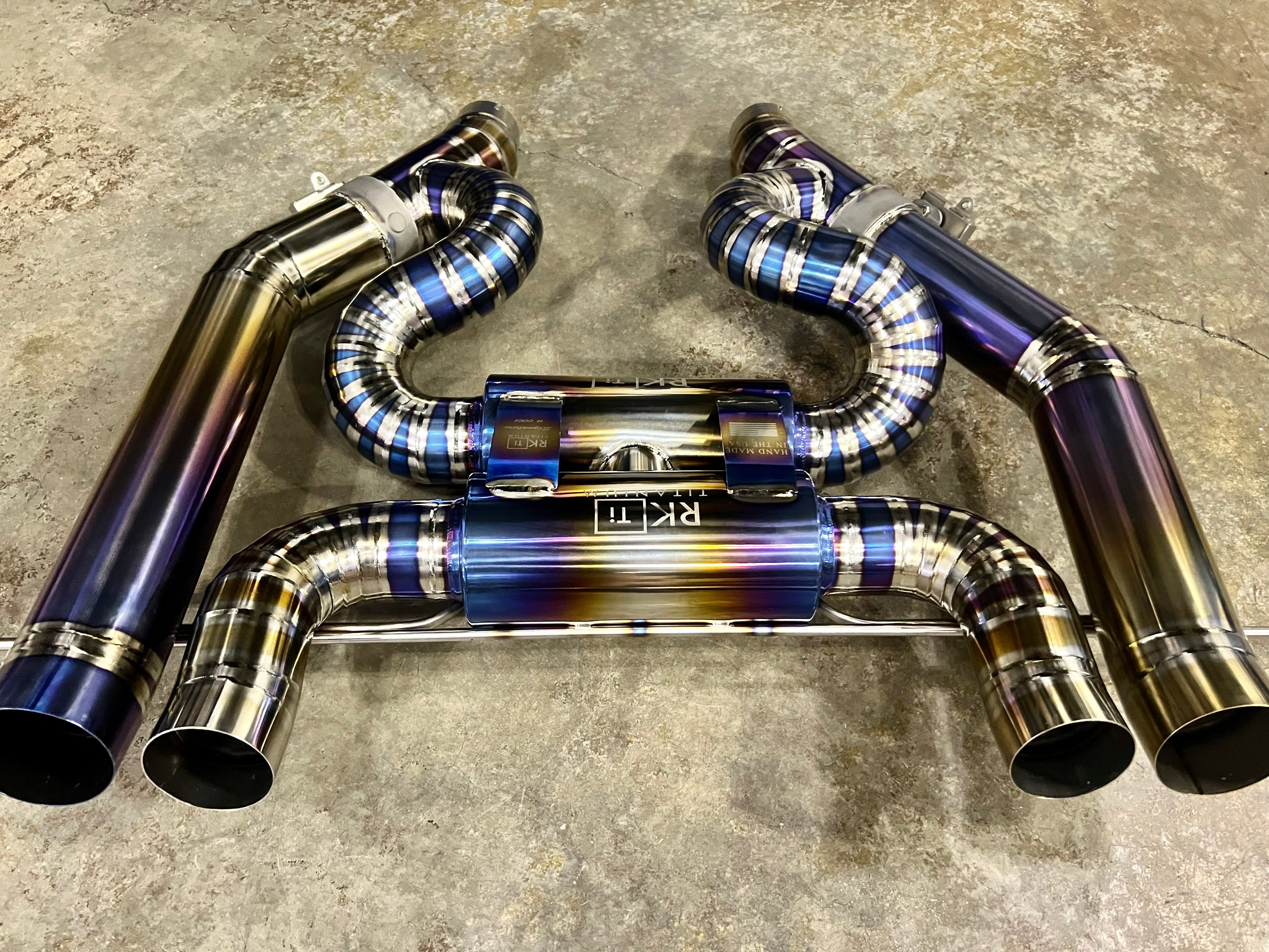 RK Titanium BMW G8X Valved Exhaust