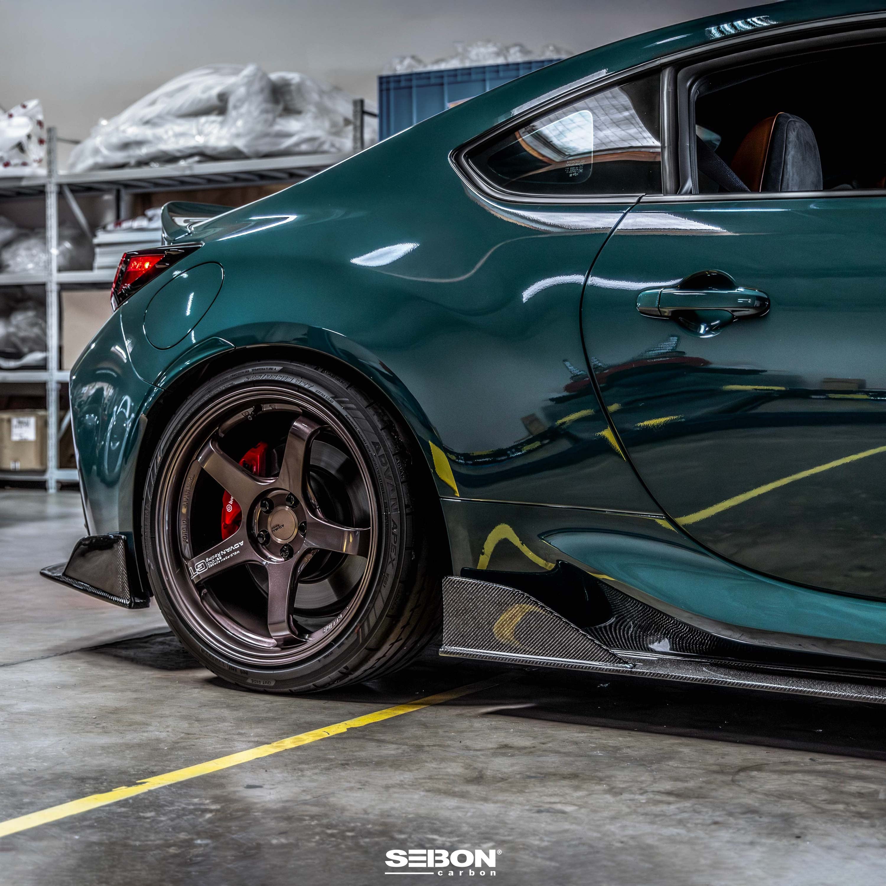 Seibon – MB-Style Carbon Fiber Side Skirts – 2022+ Toyota GR86 / Subaru BRZ