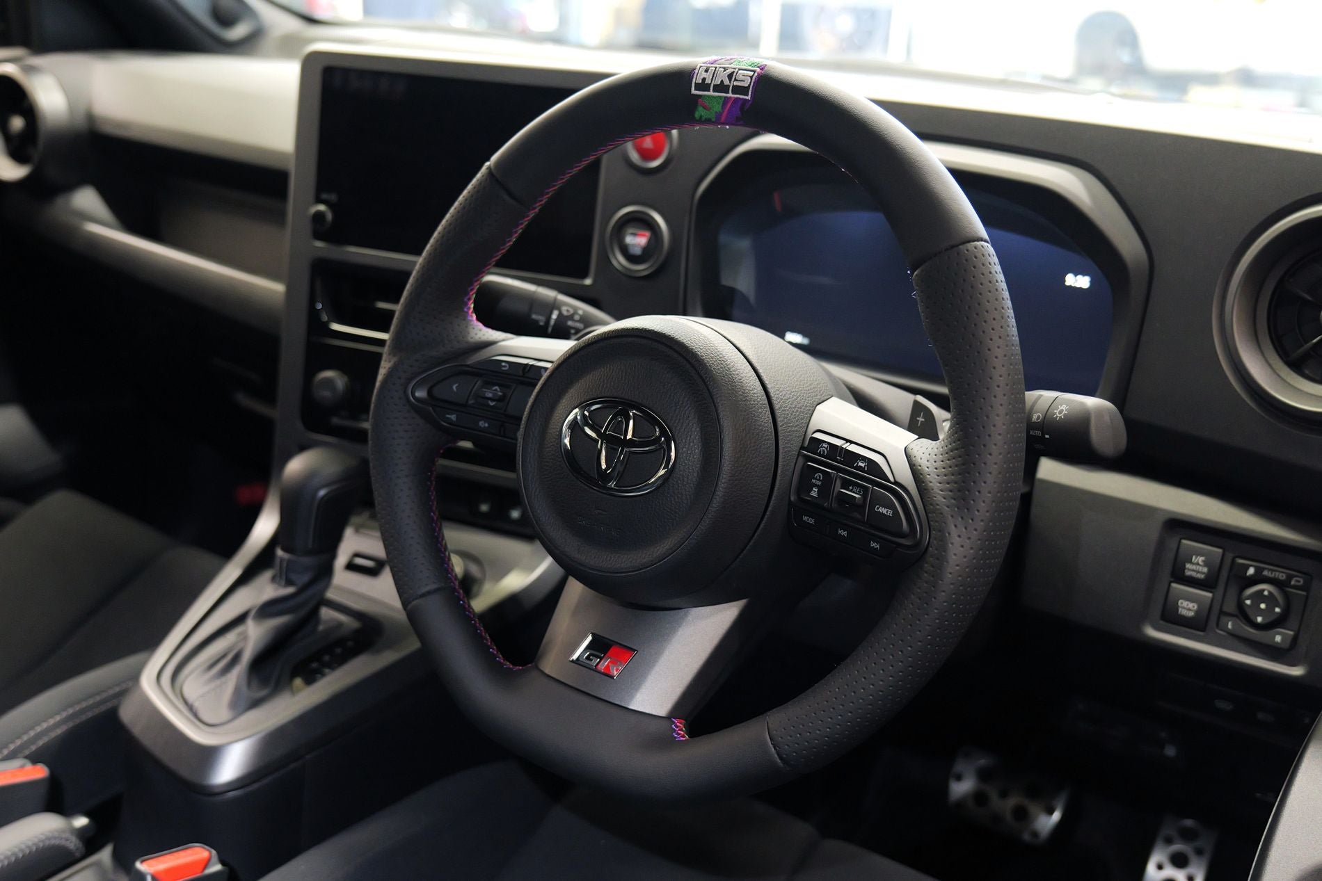 HKS – Replacement Steering Wheel – 2023+ Toyota GR Corolla (GZEA14H)